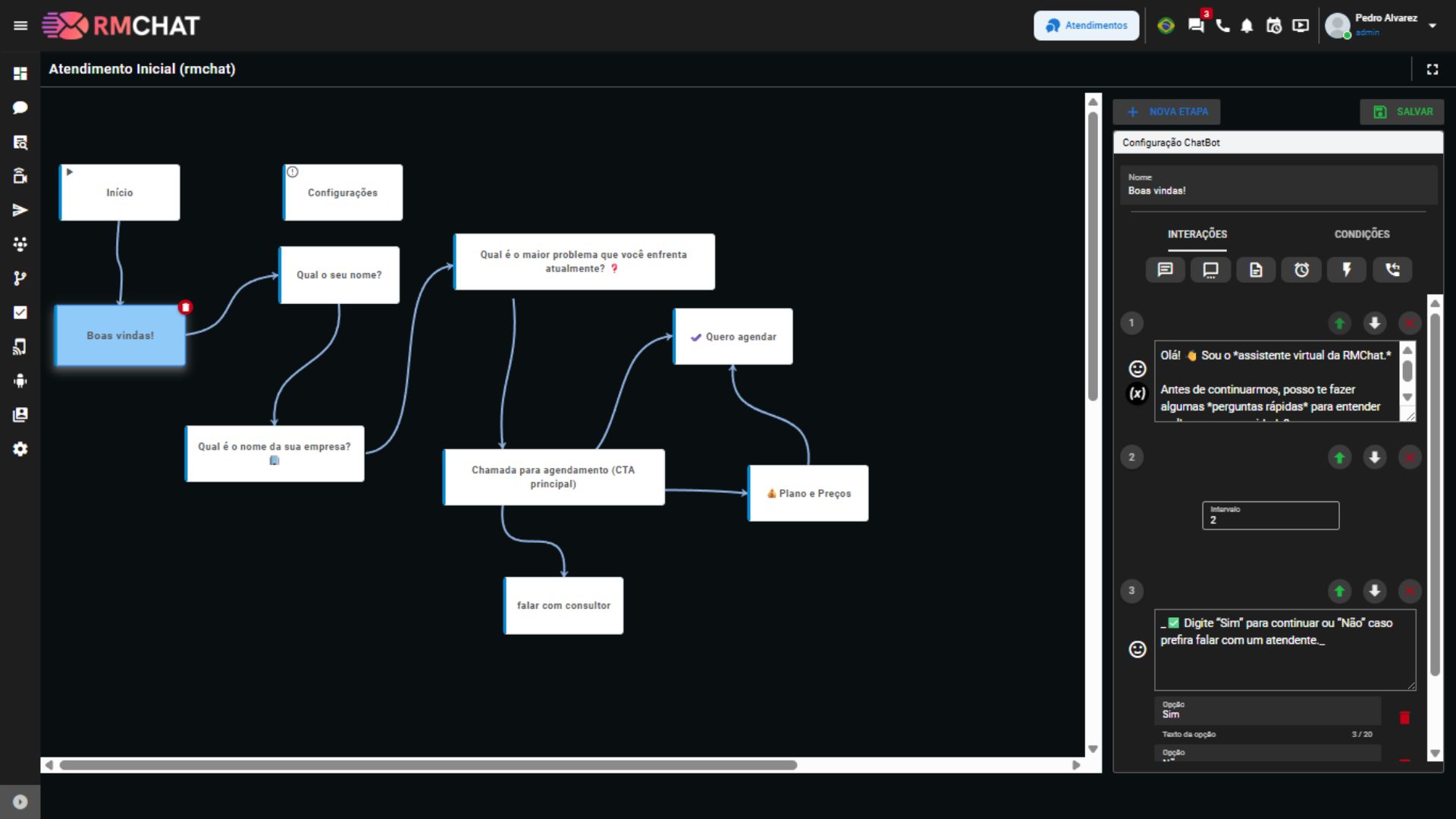 Chatbots e Automação