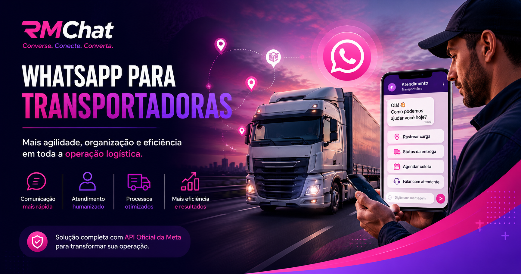 WhatsApp para Transportadoras
